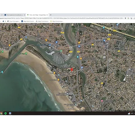 Maraichine Rénovée, Grand Jardin Et Wifi, Entre Et Marché Saint-Gilles-Croix-de-Vie